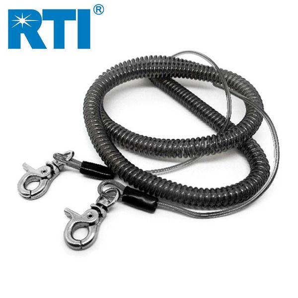 1.3m 2m 3m 5m 10m stainless steel wire and soft plastic retention rope used fishing lanyard tackle pesca acesorios accessories
1.3m 2m 3m 5m 10m stainless steel wire and soft plastic retention rope used fishing lanyard tackle pesca acesorios accessories