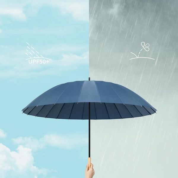 umbrellas 24k large long handle umbrella vintage fashion garden sunshade windproof paraguas rain equipment ll50um
umbrellas 24k large long handle umbrella vintage fashion garden sunshade windproof paraguas rain equipment ll50um