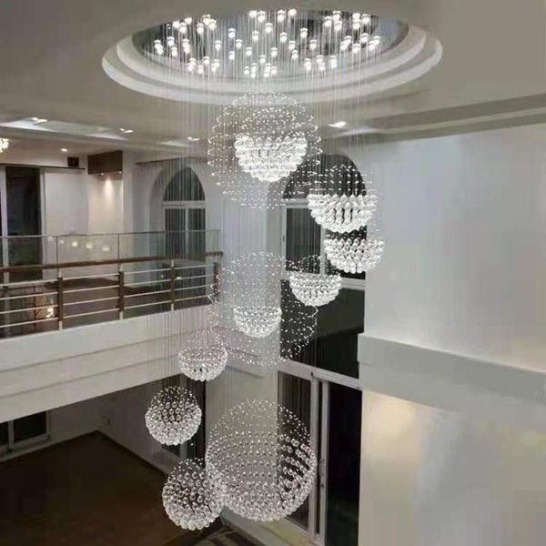chandeliers luxury crystal staircase chandelier modern large led hanging lamp for living room lobby indoor cristal suspension light fixtures
chandeliers luxury crystal staircase chandelier modern large led hanging lamp for living room lobby indoor cristal suspension light fixtures