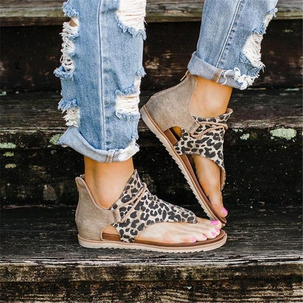 women sandals leopard print summer shoes large size andals flat womens, Black
women sandals leopard print summer shoes large size andals flat womens, Black