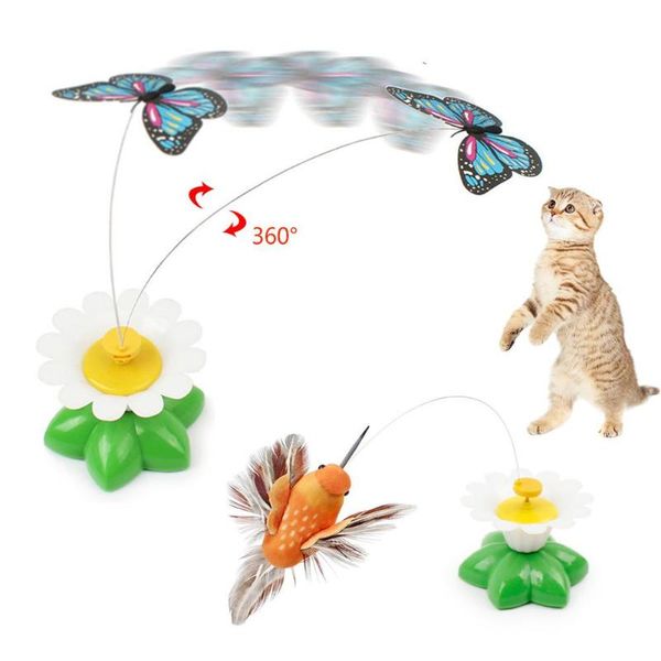 cat toys electric toy exercise 360 degrees rotating squeak drop - interactive funny butterfly and bird flying for kinds of pets
cat toys electric toy exercise 360 degrees rotating squeak drop - interactive funny butterfly and bird flying for kinds of pets