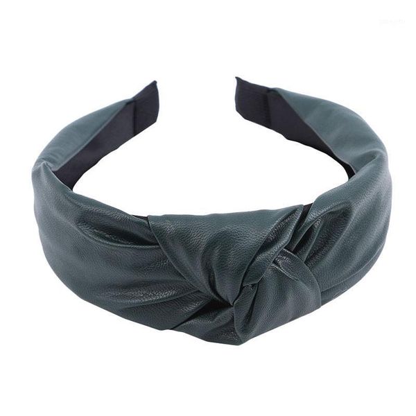 korean handmade leather pu headband fashion girl hair band middle knotted accessories1
korean handmade leather pu headband fashion girl hair band middle knotted accessories1