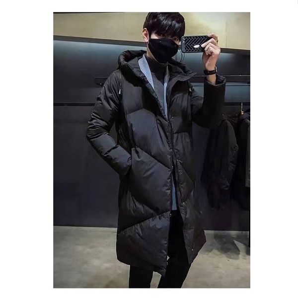 new style down jacket plus cotton winter mid-length thickened warmth tide brand over sized student coat, Black
new style down jacket plus cotton winter mid-length thickened warmth tide brand over sized student coat, Black