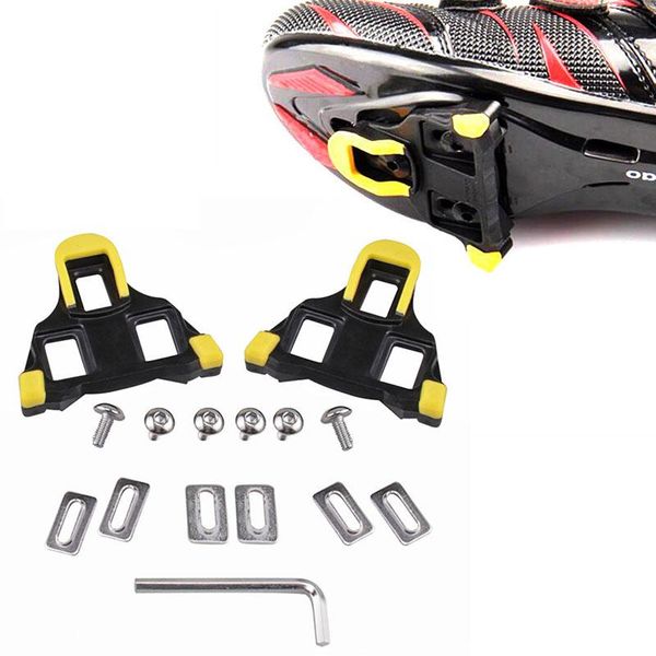 bike pedals 1 pair road self-locking pedal cleats set universal bicycle for spd-sl
bike pedals 1 pair road self-locking pedal cleats set universal bicycle for spd-sl