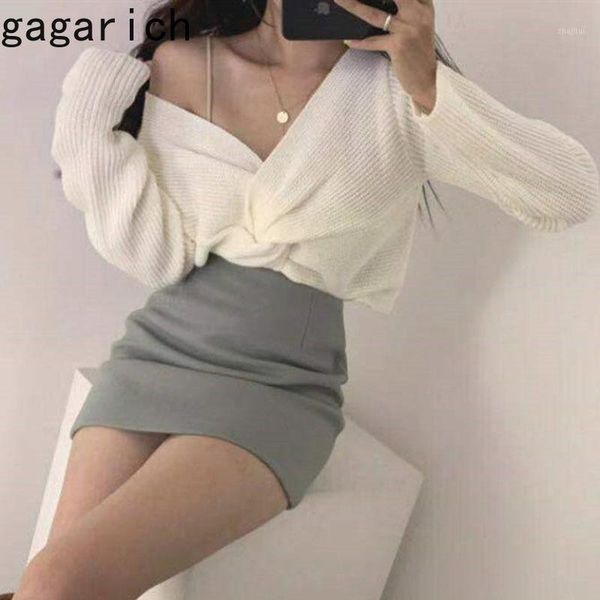 gagarich women sweater korean style autumn femme elegant button v-neck short long sleeve retro soft knitted pullovers fashion women's s, White;black
gagarich women sweater korean style autumn femme elegant button v-neck short long sleeve retro soft knitted pullovers fashion women's s, White;black