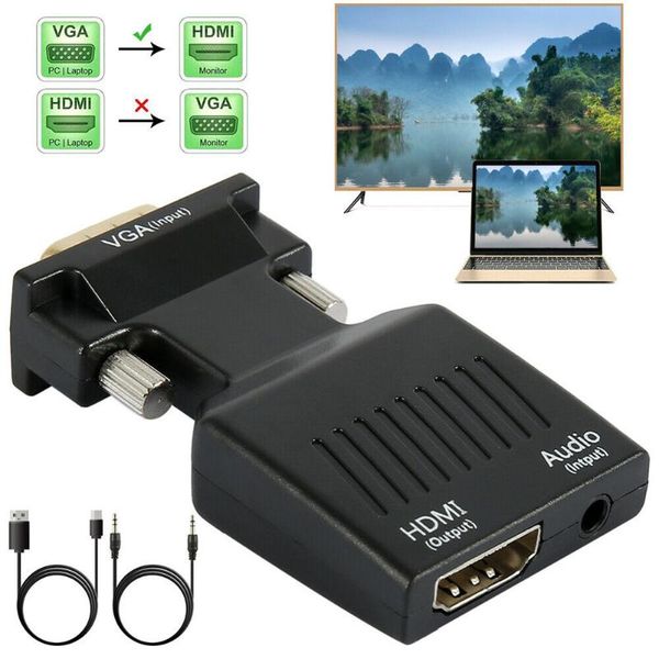 audio cables & connectors universal vga to adapter 1080p vga(male) (female) converter with input in abs material multiple interface
audio cables & connectors universal vga to adapter 1080p vga(male) (female) converter with input in abs material multiple interface