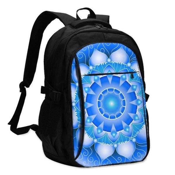 backpack usb charging lapwomen's for teenage students girls school blue mandala travel bagpack
backpack usb charging lapwomen's for teenage students girls school blue mandala travel bagpack