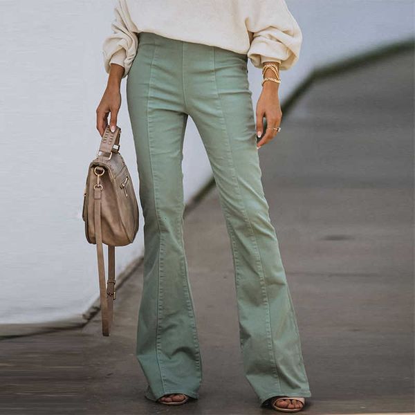 autumn and winter women's jeans fashion high waist elastic wide leg pants 78365, Blue
autumn and winter women's jeans fashion high waist elastic wide leg pants 78365, Blue