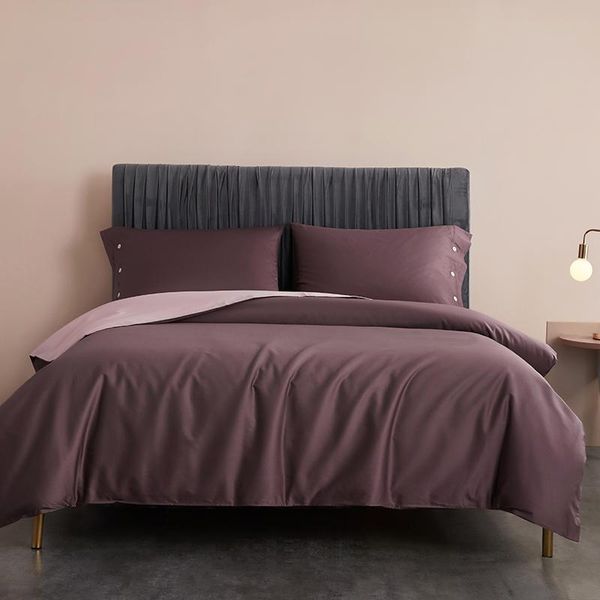 reversible with grey pink duvet cover button soft silky egyptian cotton bedding set sheet 2pillow shams king size 3/4pcs sets
reversible with grey pink duvet cover button soft silky egyptian cotton bedding set sheet 2pillow shams king size 3/4pcs sets