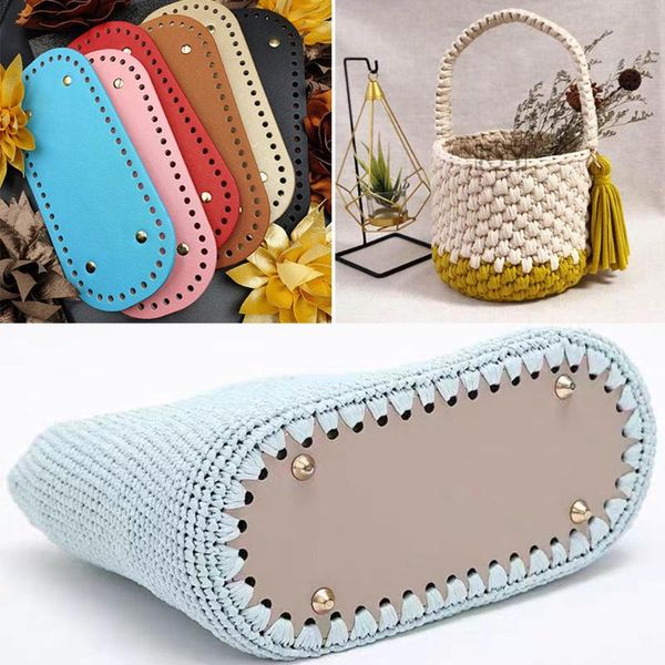 bag parts & accessories long bottom for knitted pu leather handmade with 52 holes diy crochet 22x10cm, Black
bag parts & accessories long bottom for knitted pu leather handmade with 52 holes diy crochet 22x10cm, Black