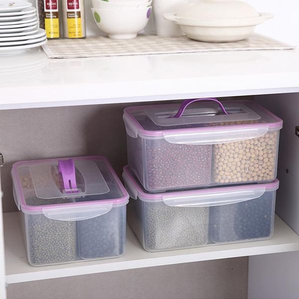 4l/8l large portable fresh-keeping box transparent sealed canister divided refrigerator er storage containers bottles & jars
4l/8l large portable fresh-keeping box transparent sealed canister divided refrigerator er storage containers bottles & jars