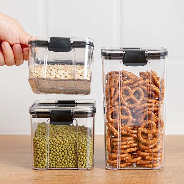 storage bottles & jars food container plastic kitchen refrigerator noodle box multigrain transparent sealed
storage bottles & jars food container plastic kitchen refrigerator noodle box multigrain transparent sealed