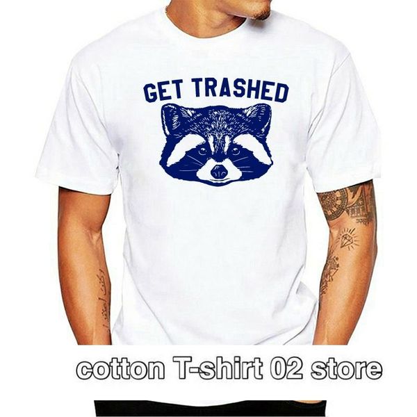 men's t-shirts get trashed raccoon cute men whiteplus size summer breathable short sleeve 2021 year t-shirt tee cartoon print funny, White;black
men's t-shirts get trashed raccoon cute men whiteplus size summer breathable short sleeve 2021 year t-shirt tee cartoon print funny, White;black