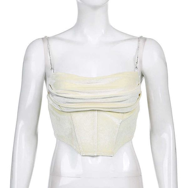 sweetown vintage y2k aesthetic velvet corset women ruched 90s cute kawaii clothes sleeveless diamond straps cami 2021, Black;white
sweetown vintage y2k aesthetic velvet corset women ruched 90s cute kawaii clothes sleeveless diamond straps cami 2021, Black;white