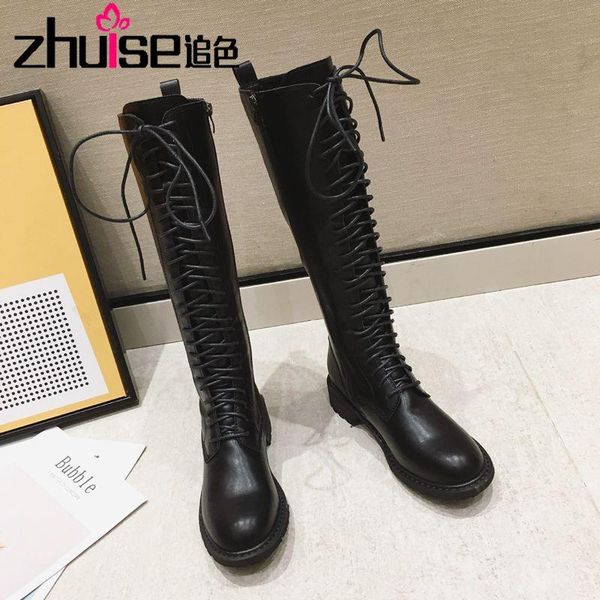 boots lace-up women 2021 autumn and winter high thin over the knee net red knight ins, Black
boots lace-up women 2021 autumn and winter high thin over the knee net red knight ins, Black