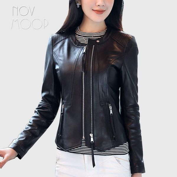 women's leather & faux korean style women black genuine real lambskin motorcycle biker jacket coat giacca blouson moto jaqueta de couro
women's leather & faux korean style women black genuine real lambskin motorcycle biker jacket coat giacca blouson moto jaqueta de couro