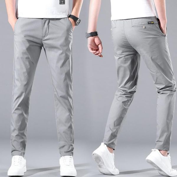 men's pants 2021 estilo clásico de negocios moda slim recto algodón color sólido pantalones marca delgada casuales para, Black
men's pants 2021 estilo clásico de negocios moda slim recto algodón color sólido pantalones marca delgada casuales para, Black