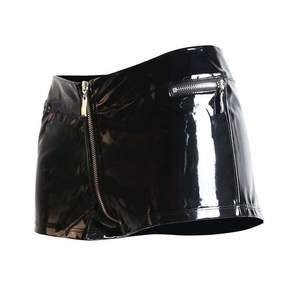 autumn summer black leather hip women shorts hop mid disco fashion temperament slim short zip, White;black
autumn summer black leather hip women shorts hop mid disco fashion temperament slim short zip, White;black