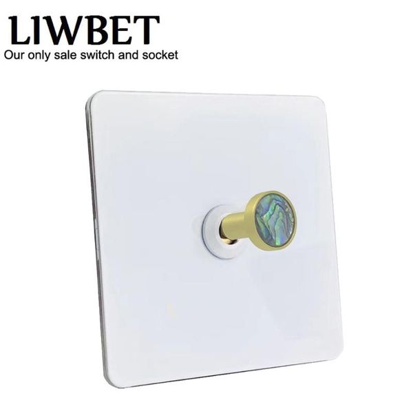 smart home control liwbet white 1 gang wall switch and 2 way stainless steel panel retro style light with gold color toggle
smart home control liwbet white 1 gang wall switch and 2 way stainless steel panel retro style light with gold color toggle