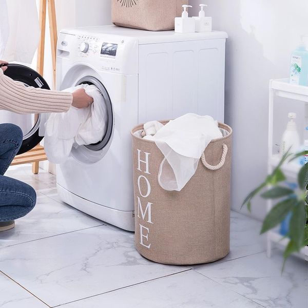 clothing & wardrobe storage round foldable fabric dirty clothes basket bucket household goods bag
clothing & wardrobe storage round foldable fabric dirty clothes basket bucket household goods bag