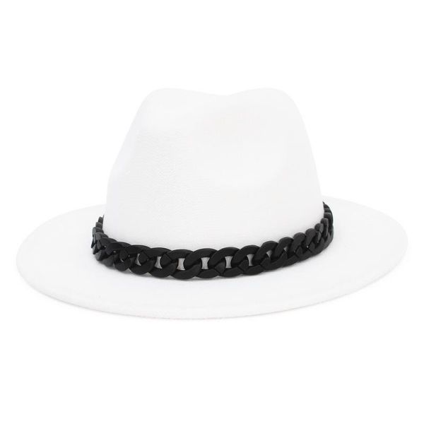 wide brim hats fashion fedora hat chain white red yellow for men luxury jazz caps panama summer autumn felt sombreros de fieltro, Blue;gray
wide brim hats fashion fedora hat chain white red yellow for men luxury jazz caps panama summer autumn felt sombreros de fieltro, Blue;gray