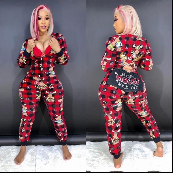 christmas long sleeved trousers cotton womens jumpsuit blend zipper butt opening button playsuit warm overalls pajama, Black;white
christmas long sleeved trousers cotton womens jumpsuit blend zipper butt opening button playsuit warm overalls pajama, Black;white