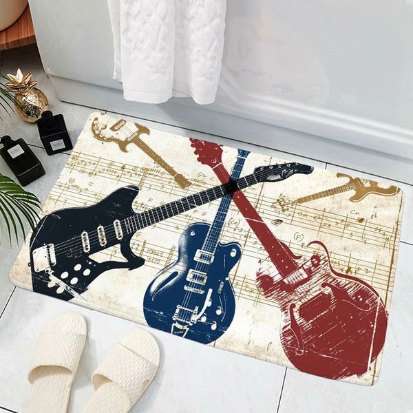 cloocl carpets bathroom non-slip mat dining room printed guitar doormat harajuku bedroom anti-skid home textiles diy customize
cloocl carpets bathroom non-slip mat dining room printed guitar doormat harajuku bedroom anti-skid home textiles diy customize