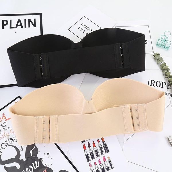 bras hikigawa womens tube invisible strapless bra underwear solid seamless push up wireless mold cup bralette lingerie, Red;black
bras hikigawa womens tube invisible strapless bra underwear solid seamless push up wireless mold cup bralette lingerie, Red;black