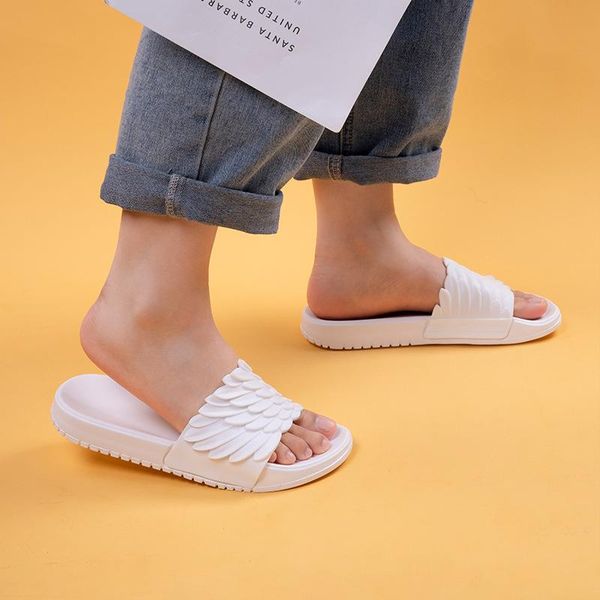 slippers feather slides summer shoes beach sandals indoor bathroom outdoor flip flops for couple casual lady, Black
slippers feather slides summer shoes beach sandals indoor bathroom outdoor flip flops for couple casual lady, Black