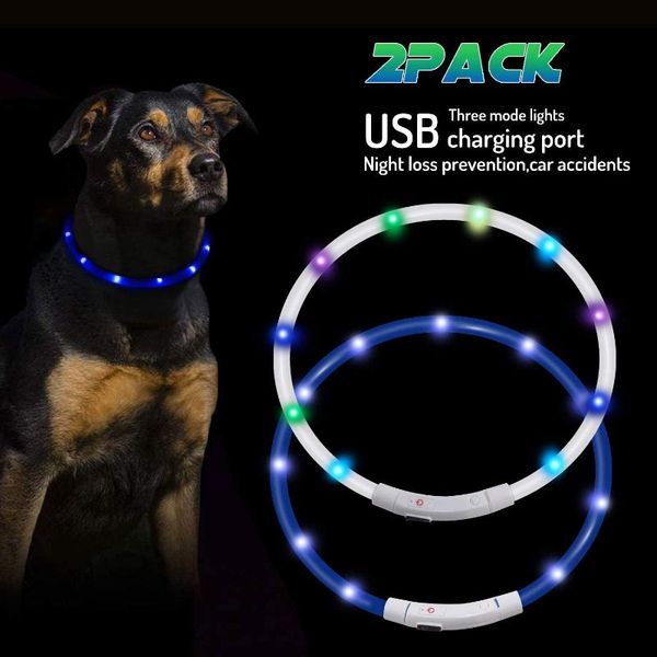 dog collars & leashes 2 pcs luminous collar for dogs adjustable seat belts pet accessories
dog collars & leashes 2 pcs luminous collar for dogs adjustable seat belts pet accessories