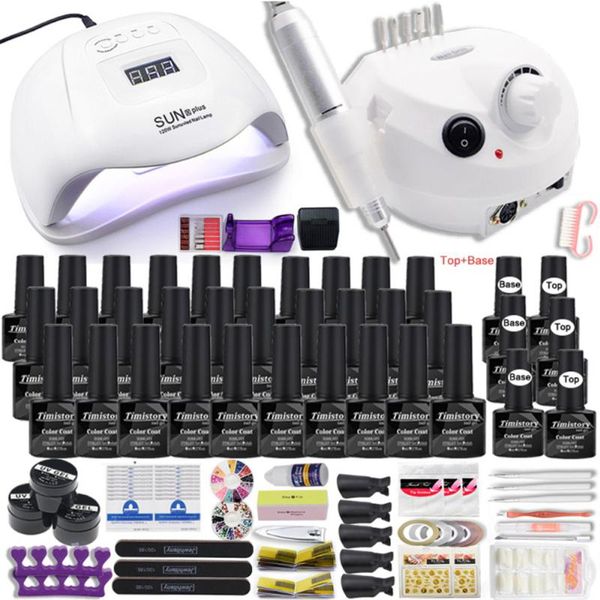 nail art kits drop 30/20/10 color gel polish set 120w lamp manicure acrylic kit with 20w drill machine
nail art kits drop 30/20/10 color gel polish set 120w lamp manicure acrylic kit with 20w drill machine