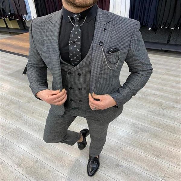 thick winter men suits 3 pieces grey custom made wedding lapel royal handsome business coat+pant+vest men's & blazers, White;black
thick winter men suits 3 pieces grey custom made wedding lapel royal handsome business coat+pant+vest men's & blazers, White;black