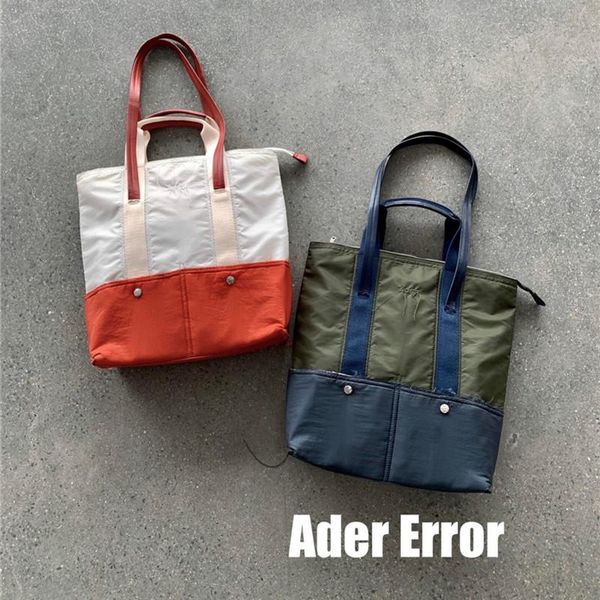 duffel bags ader error patchwork men handbag travel 1:1 adererror women tote z-blue canvas bag 
duffel bags ader error patchwork men handbag travel 1:1 adererror women tote z-blue canvas bag