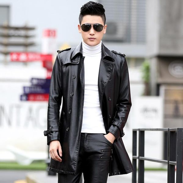 men's fur & faux m- 5xl 2021 autumn and winter medium-long male leather clothing slim plus size trench thickening overcoat outerwe, Black
men's fur & faux m- 5xl 2021 autumn and winter medium-long male leather clothing slim plus size trench thickening overcoat outerwe, Black