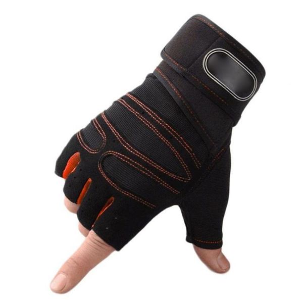 style wrist half finger gloves for men women sports fitness non-slip shockproof outdoor cycling, Black
style wrist half finger gloves for men women sports fitness non-slip shockproof outdoor cycling, Black