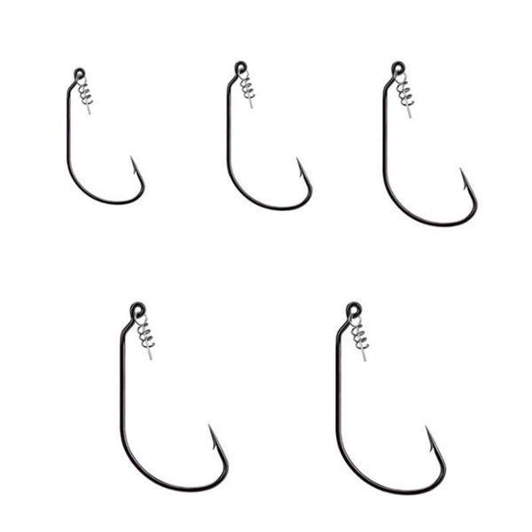 fishing hooks dygygyfz 20pcs/lot worm hook with lock stitch pieces soft lure bait single grub fishhook texas rig accessories
fishing hooks dygygyfz 20pcs/lot worm hook with lock stitch pieces soft lure bait single grub fishhook texas rig accessories