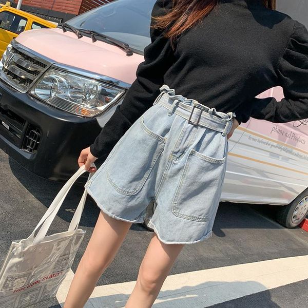 women's jeans 2021 summer casual loose multi pockets preppy style high waisted short pants for women 5xl plus size, Blue
women's jeans 2021 summer casual loose multi pockets preppy style high waisted short pants for women 5xl plus size, Blue