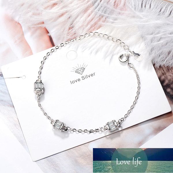 minimalist 925 sterling silver cylindrical crystal bracelet fashion women jewelry trendy accessories gift s-b225, Golden;silver
minimalist 925 sterling silver cylindrical crystal bracelet fashion women jewelry trendy accessories gift s-b225, Golden;silver