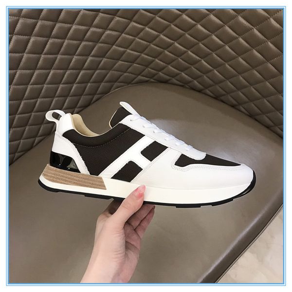 new arrival luxury designers shoes fashion shoes men's real leather lace up platform oversized sole sneakers colors casual shoes, Black
new arrival luxury designers shoes fashion shoes men's real leather lace up platform oversized sole sneakers colors casual shoes, Black