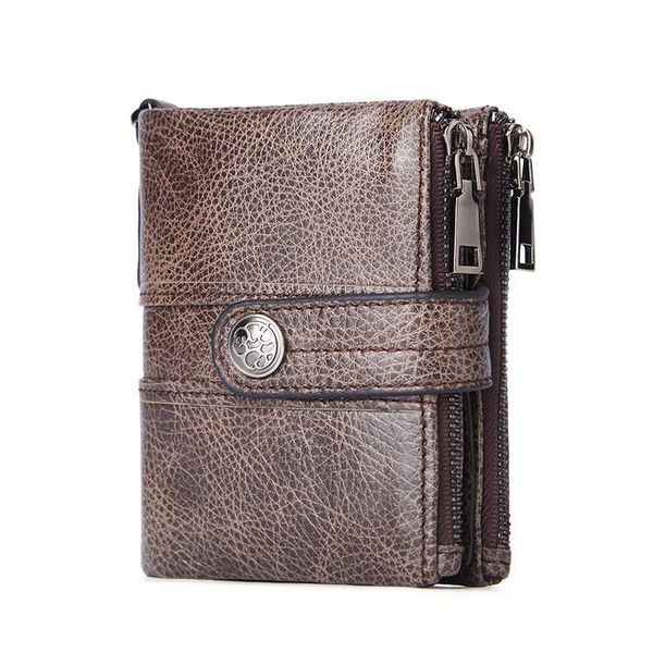 wallets mens wallet leather short buckle purse layer cowhide multi-card rfid, Red;black
wallets mens wallet leather short buckle purse layer cowhide multi-card rfid, Red;black