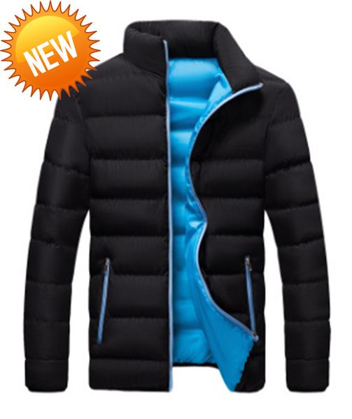 2021 men down jacket autumn and winter new men's fashion large stand collar long sleeve cotton slim fit coat, Black
2021 men down jacket autumn and winter new men's fashion large stand collar long sleeve cotton slim fit coat, Black