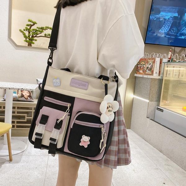 shoulder bags 2021 large capacity students inclined bag korean campus style fashionable girl single schoolbag handbag
shoulder bags 2021 large capacity students inclined bag korean campus style fashionable girl single schoolbag handbag