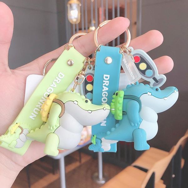 keychains creative fat crocodile pvc keychain cute animal keyring couple women kids bag key chain ring pendant gift, Silver
keychains creative fat crocodile pvc keychain cute animal keyring couple women kids bag key chain ring pendant gift, Silver