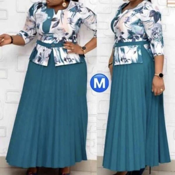 casual dashiki flower print pleated maxi dress design patchwork party vestidos office african long dresses for women rv3x, Black;gray
casual dashiki flower print pleated maxi dress design patchwork party vestidos office african long dresses for women rv3x, Black;gray