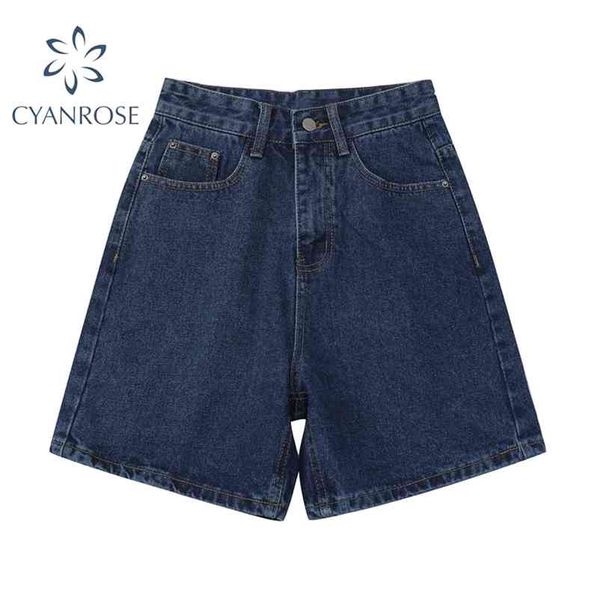 summer fashion denim shorts women high waist button wide leg pants streetwear causal vintage female short jeans mujer 210430, White;black
summer fashion denim shorts women high waist button wide leg pants streetwear causal vintage female short jeans mujer 210430, White;black