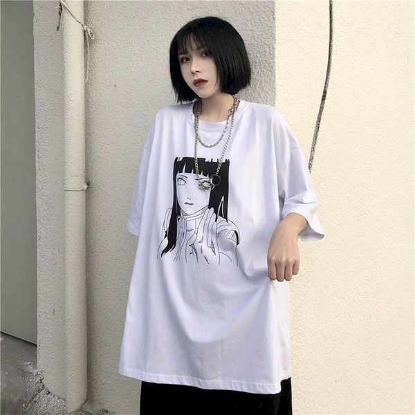 women's t-shirt t-shirts summer japan hinata anime print loose short sleeve student shirt half female trend harajuku streetwear fl90, White
women's t-shirt t-shirts summer japan hinata anime print loose short sleeve student shirt half female trend harajuku streetwear fl90, White
