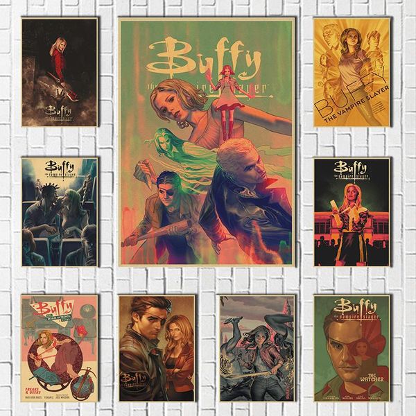 paintings buffy the vampire slayer classic movie kraftpaper posters artwork painting funny wall sticker for house room bar cafe
paintings buffy the vampire slayer classic movie kraftpaper posters artwork painting funny wall sticker for house room bar cafe