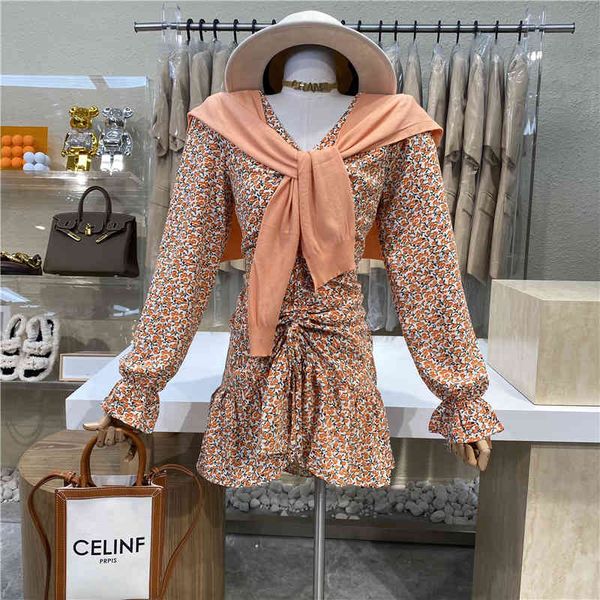 niche 2021 knitted or crocheted shawl sweet floral with long-sleeve cleavage design frilly dress, Black;gray
niche 2021 knitted or crocheted shawl sweet floral with long-sleeve cleavage design frilly dress, Black;gray