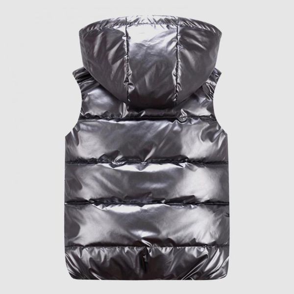 women's vests women bright color pockets cotton padded vest warm winter zipper for daily wear, Black;white
women's vests women bright color pockets cotton padded vest warm winter zipper for daily wear, Black;white