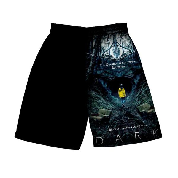 dark season 3 shorts 3d board trunks summer quick dry men hip hop beach wear men's, White;black 
dark season 3 shorts 3d board trunks summer quick dry men hip hop beach wear men's, White;black